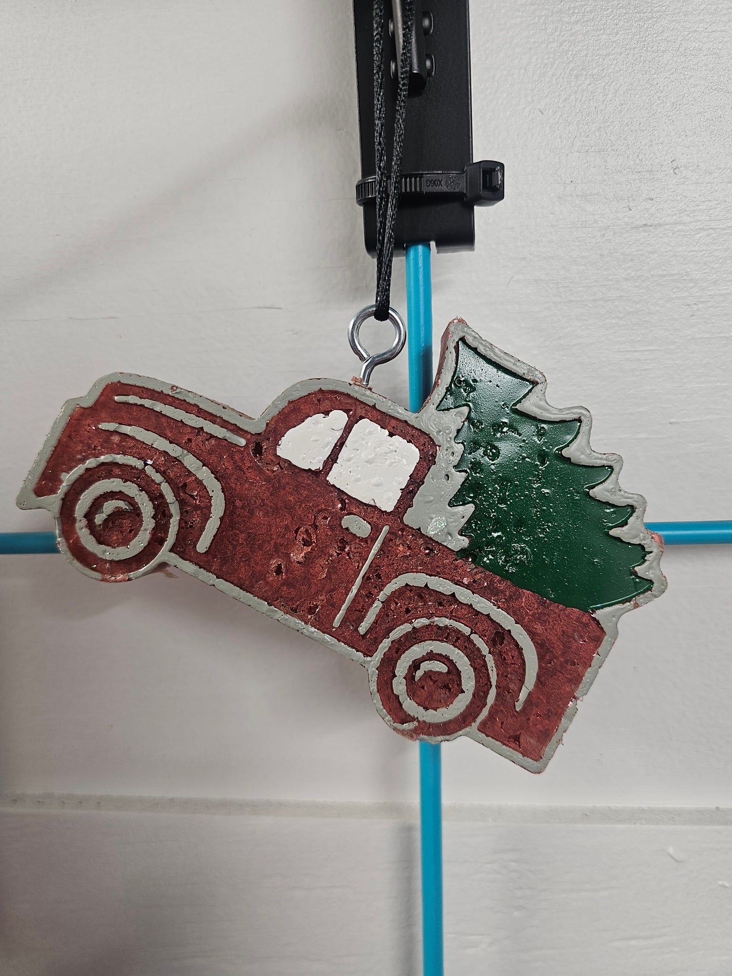 Christmas tree truck car freshie