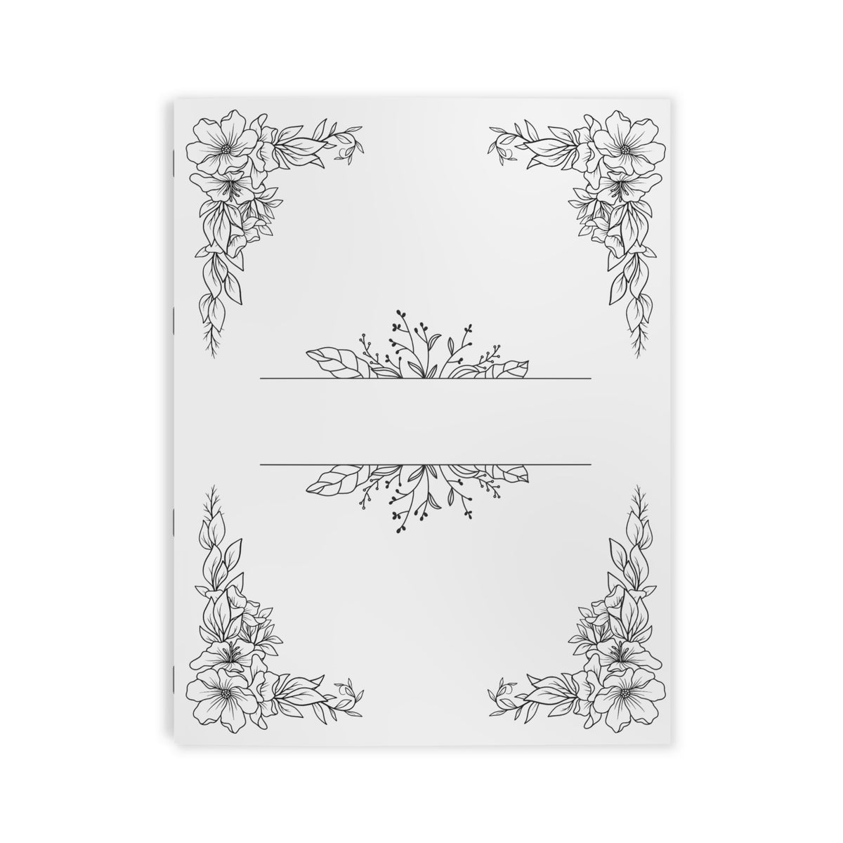 Floral Coloring Book