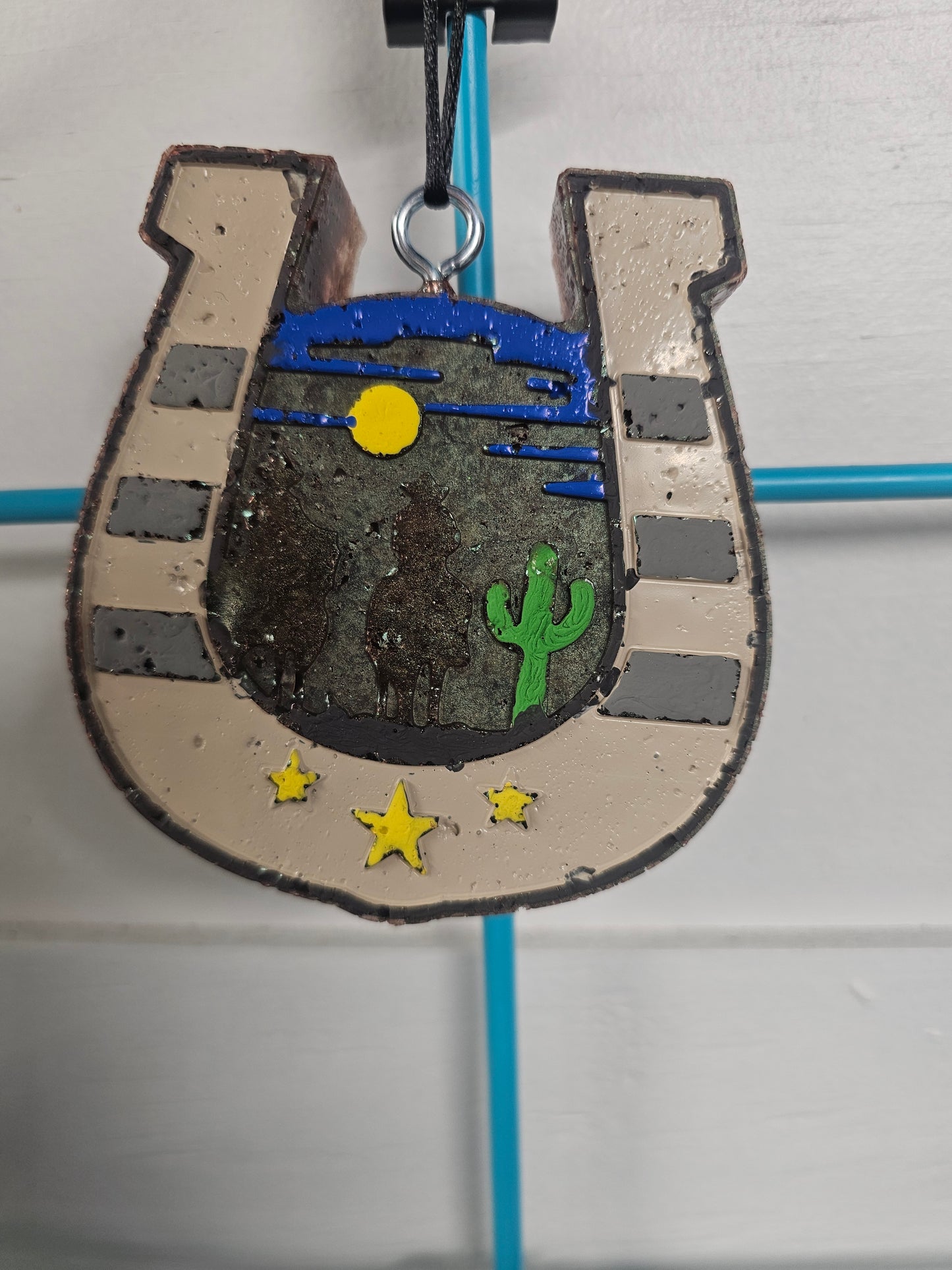 Horse shoes cowboy