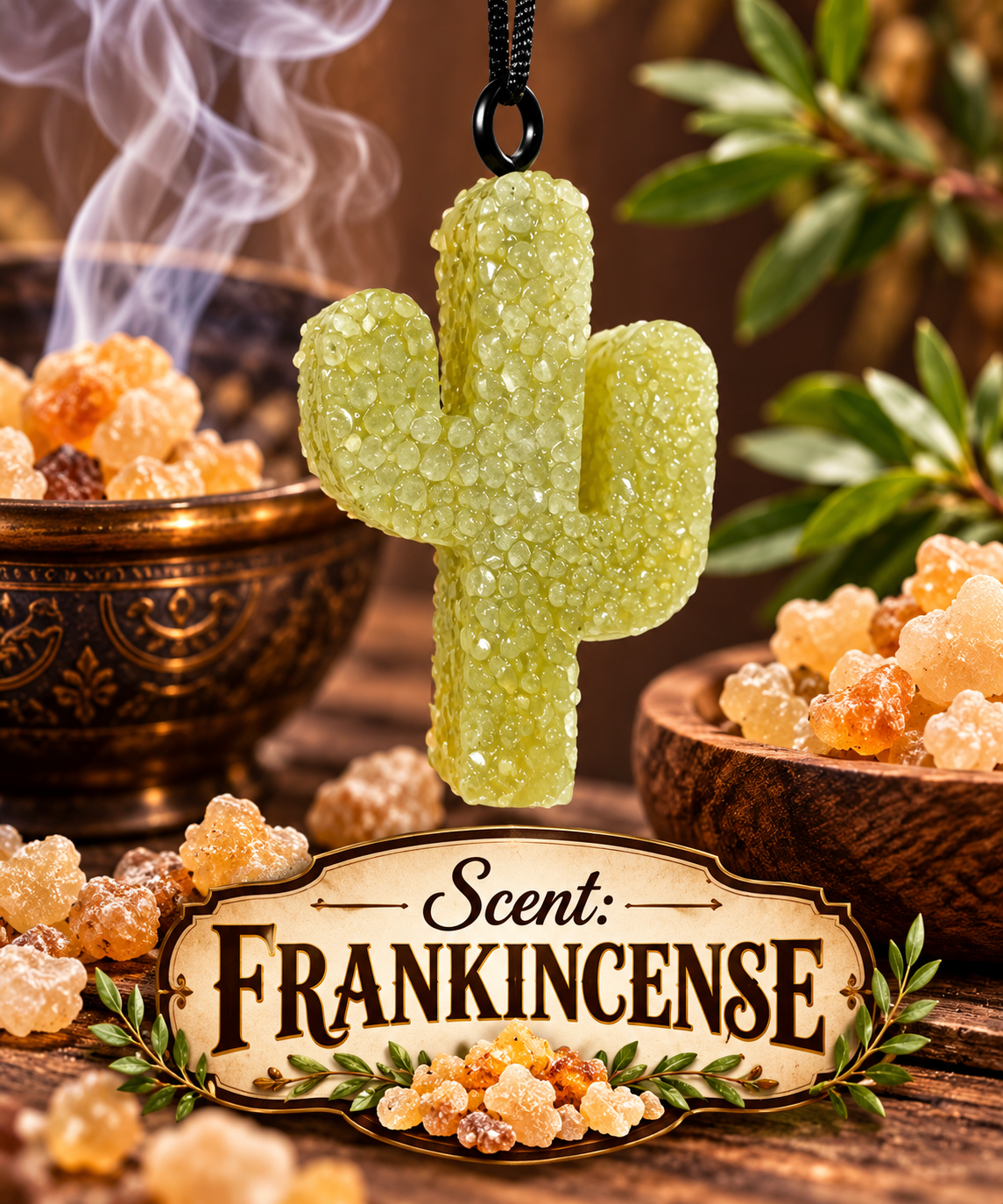 Cactus Car Freshie