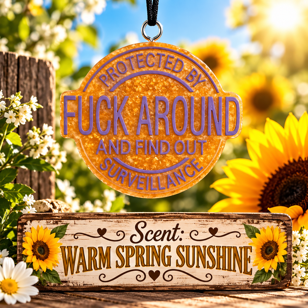 Fuck around car freshie
