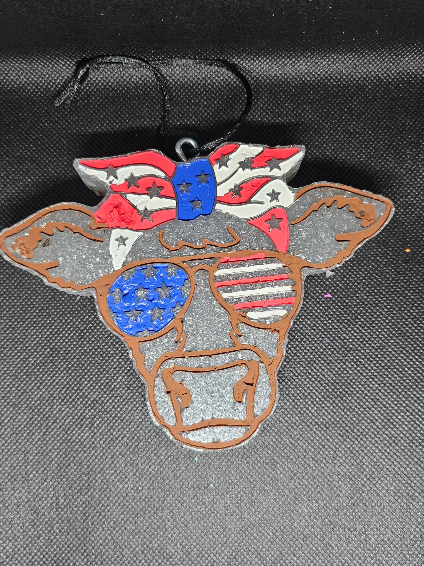 American Cow Car Freshie