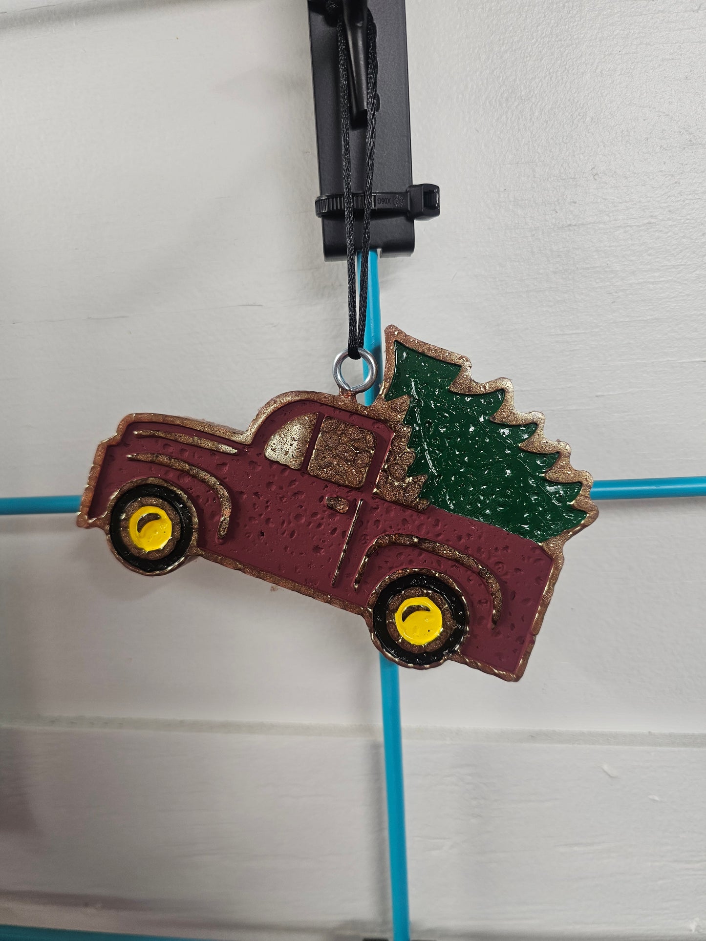 Christmas tree truck